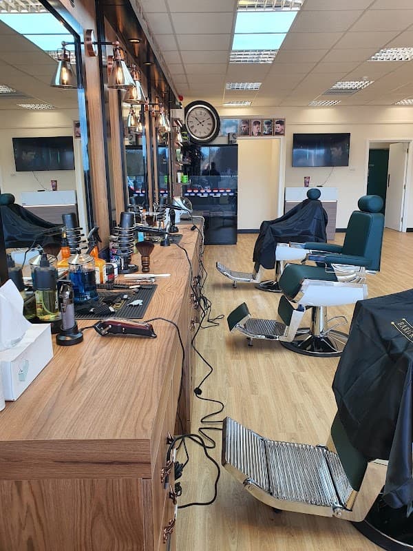 Inside King Barbers on Dukes Walk, Waterlooville